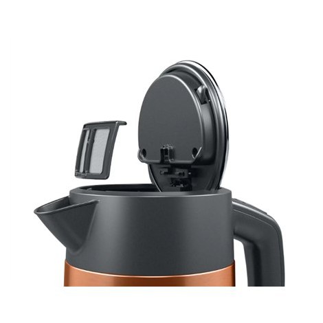 Bosch | Kettle | TWK4P439 | Electric | 2400 W | 1.7 L | Stainless steel | 360° rotational base | Copper - 3